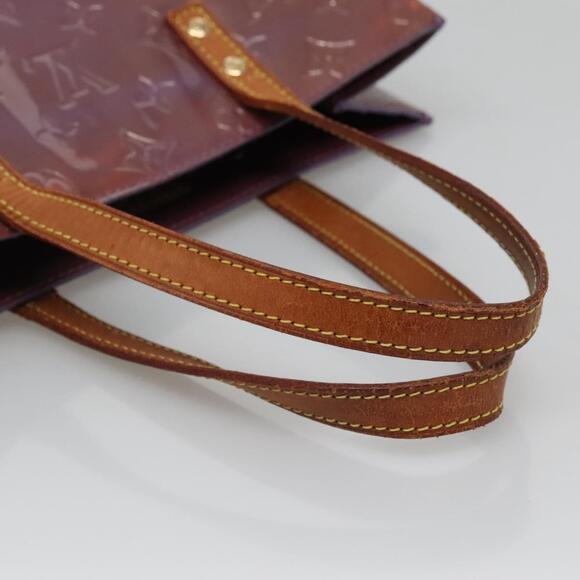 LOUIS VUITTON Monogram Vernis Reade MM Hand Bag Viole M91087 - Picture 7 of 16